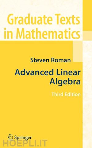 roman steven - advanced linear algebra