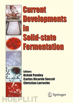 pandey ashok (curatore); soccol carlos ricardo (curatore); larroche christian (curatore) - current developments in solid-state fermentation