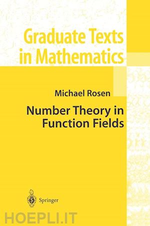 rosen michael - number theory in function fields