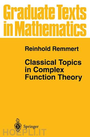 remmert reinhold - classical topics in complex function theory