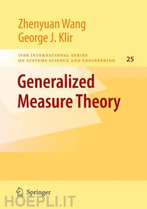 wang zhenyuan; klir george j. - generalized measure theory