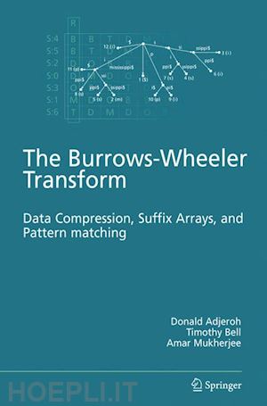 adjeroh donald; bell timothy; mukherjee amar - the burrows-wheeler transform: