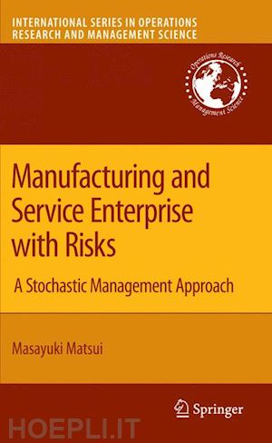 matsui masayuki - manufacturing and service enterprise with risks