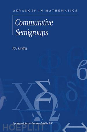 grillet p.a. - commutative semigroups