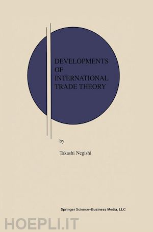 negishi takashi - developments of international trade theory