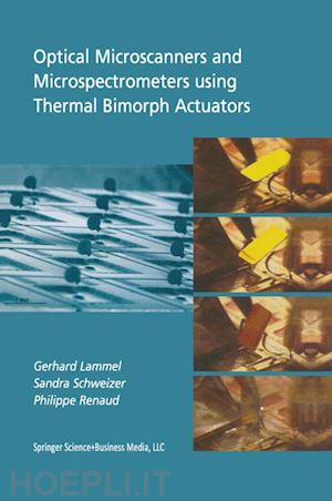 lammel gerhard; schweizer sandra; renaud philippe - optical microscanners and microspectrometers using thermal bimorph actuators