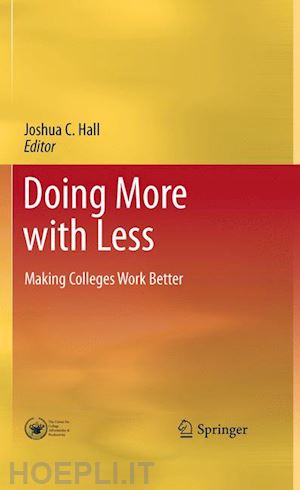 hall joshua c. (curatore) - doing more with less