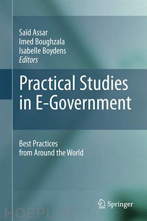 assar saïd (curatore); boughzala imed (curatore); boydens isabelle (curatore) - practical studies in e-government