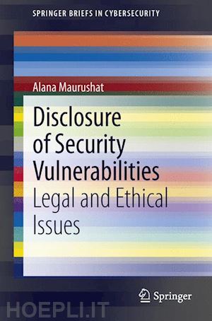 maurushat alana - disclosure of security vulnerabilities