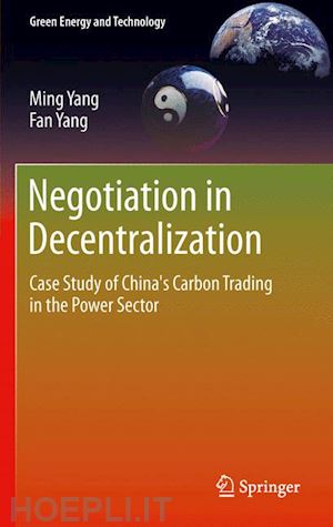 yang ming; yang fan - negotiation in decentralization