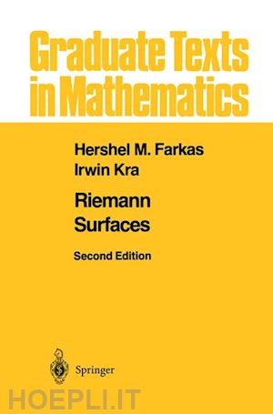 farkas hershel m.; kra irwin - riemann surfaces