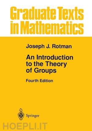 rotman joseph j. - an introduction to the theory of groups