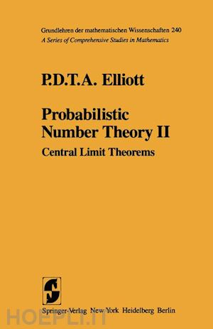 elliott p.d.t.a. - probabilistic number theory ii