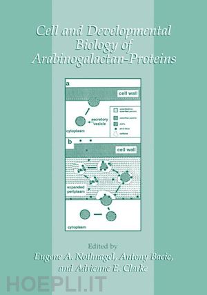 nothnagel eugene a. (curatore); bacic antony (curatore); clarke a.e. (curatore) - cell and developmental biology of arabinogalactan-proteins