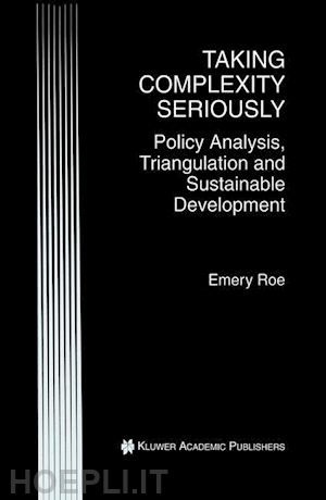 roe emery - taking complexity seriously