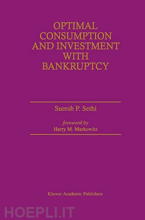 sethi suresh p. - optimal consumption and investment with bankruptcy