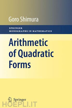 shimura goro - arithmetic of quadratic forms