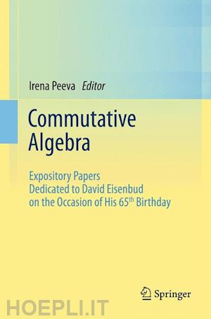 peeva irena (curatore) - commutative algebra