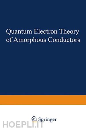 gubanov alexsandr i. - quantum electron theory of amorphous conductors