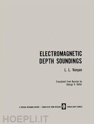 vanyan l. l. - electromagnetic depth soundings
