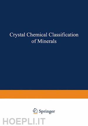 povarennykh a. s. - crystal chemical classification of minerals