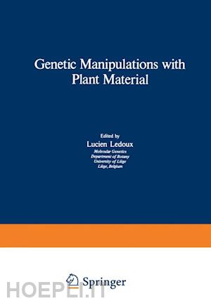 ledoux lucien (curatore) - genetic manipulations with plant material