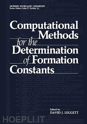 leggett david j. (curatore) - computational methods for the determination of formation constants