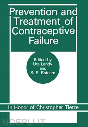 ratnam s. (curatore) - prevention and treatment of contraceptive failure