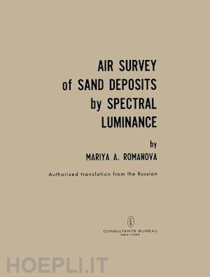 romanova mariya a. - air survey of sand deposits by spectral luminance