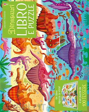 smith sam - dinosauri. libro e puzzle. ediz. a colori. con puzzle