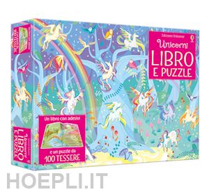 smith sam - unicorni. libro e puzzle. con adesivi. ediz. a colori. con puzzle