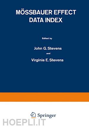 stevens john gehret - mössbauer effect data index