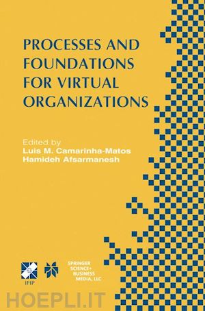 camarinha-matos luis m. (curatore); afsarmanesh hamideh (curatore) - processes and foundations for virtual organizations