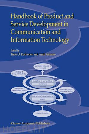 korhonen timo o. (curatore); ainamo antti (curatore) - handbook of product and service development in communication and information technology