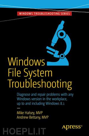 bettany andrew; halsey mike - windows file system troubleshooting