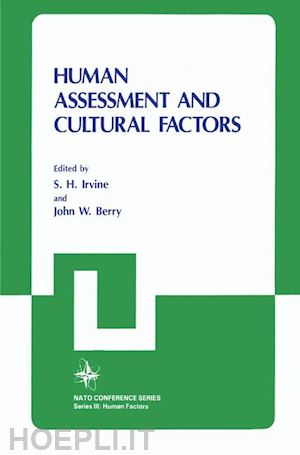 berry john w.; irvine s.h. - human assessment and cultural factors