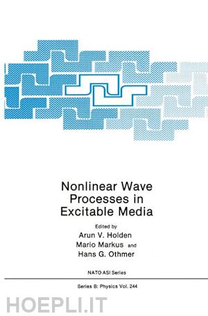 holden arunn v. (curatore); markus mario (curatore); othmer hans g. (curatore) - nonlinear wave processes in excitable media