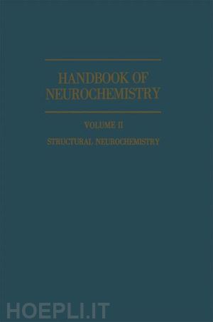 lajtha abel (curatore) - handbook of neurochemistry