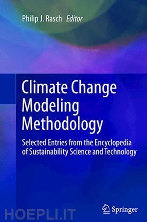 rasch philip j. (curatore) - climate change modeling methodology