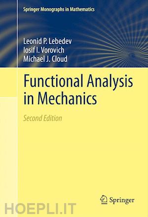 lebedev leonid p.; vorovich iosif i.; cloud michael j. - functional analysis in mechanics