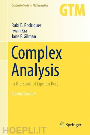 rodríguez rubí e.; kra irwin; gilman jane p. - complex analysis