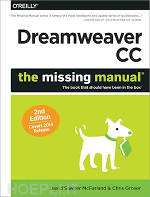 mcfarland david sawyer; grover chris - dreamweaver cc: the missing manual