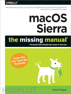 pogue david - macos sierra – the missing manual