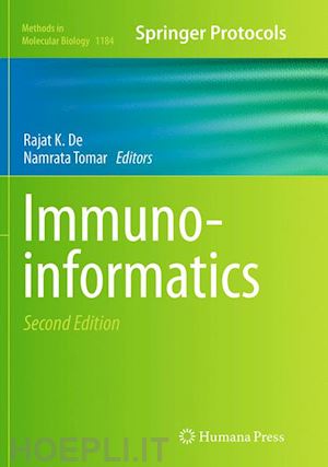 de rajat k. (curatore); tomar namrata (curatore) - immunoinformatics