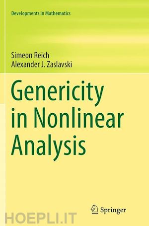 reich simeon; zaslavski alexander j. - genericity in nonlinear analysis