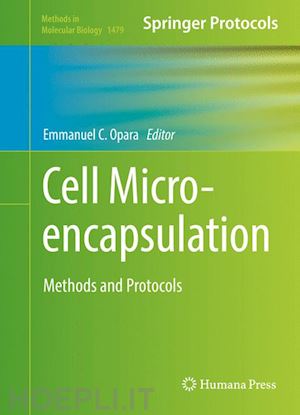 opara emmanuel c. (curatore) - cell microencapsulation