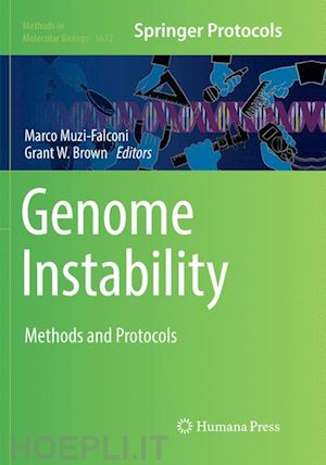 muzi-falconi marco (curatore); brown grant w (curatore) - genome instability