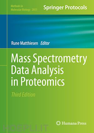 matthiesen rune (curatore) - mass spectrometry data analysis in proteomics