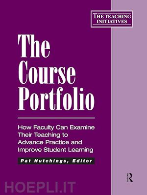 hutchings pat (curatore) - the course portfolio