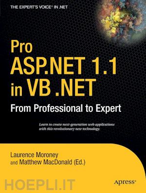 moroney laurence; macdonald matthew - pro asp.net 1.1 in vb .net